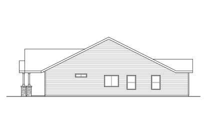 Traditional House Plan #035-01114 Elevation Photo