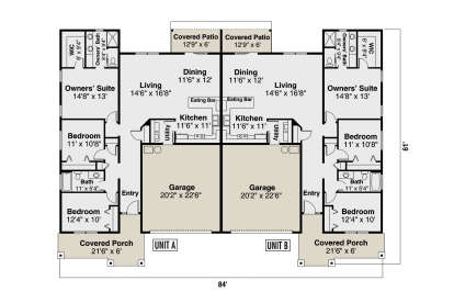 Main Floor  for House Plan #035-01114