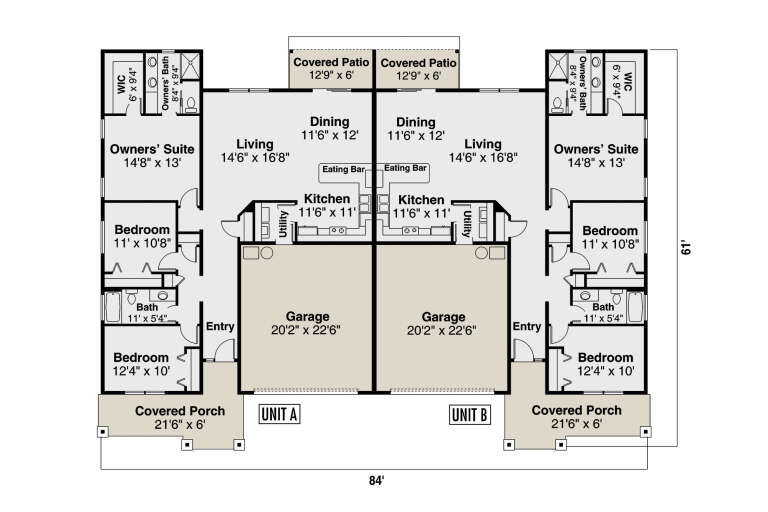 House Plan House Plan #32557 Drawing 1