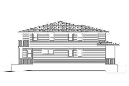 Modern House Plan #035-01115 Elevation Photo