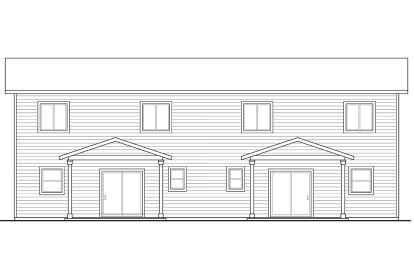 Craftsman House Plan #035-01116 Elevation Photo