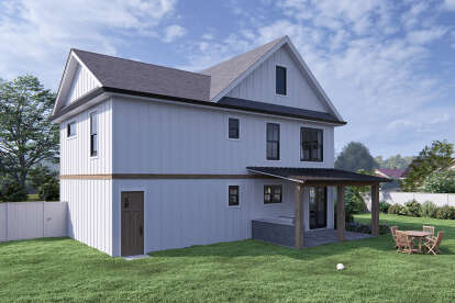 Modern Farmhouse House Plan #7174-00030 Elevation Photo