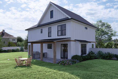 Modern Farmhouse House Plan #7174-00030 Elevation Photo