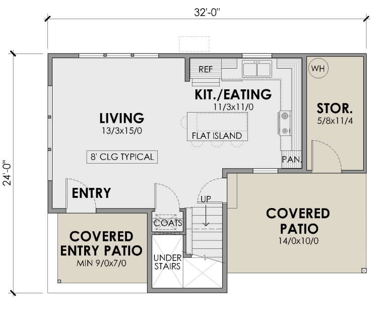 House Plan House Plan #32562 Drawing 1