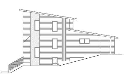 Modern House Plan #035-01119 Elevation Photo