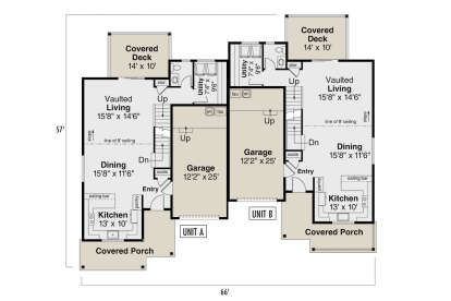 Main Floor  for House Plan #035-01120