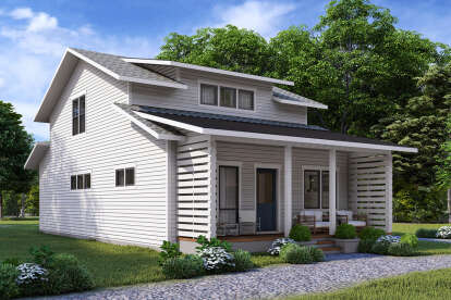 Cottage House Plan #7011-00004 Elevation Photo