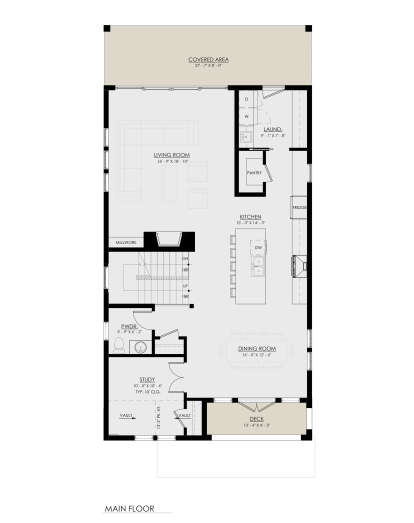 Main Floor for House Plan #8937-00106
