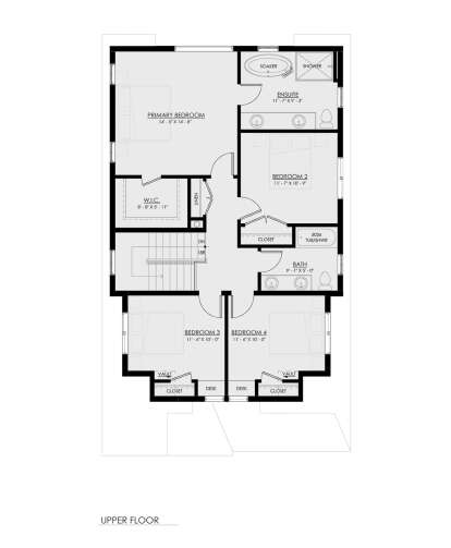 Second Floor for House Plan #8937-00106