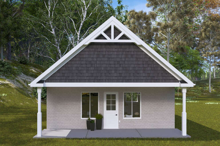 House Plan House Plan #32571 Front Elevation 