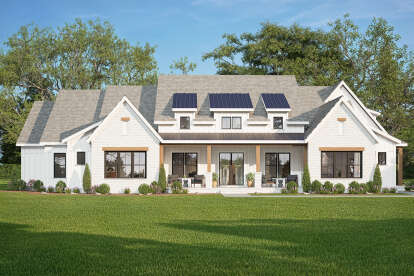 Modern Farmhouse House Plan #009-00434 Elevation Photo