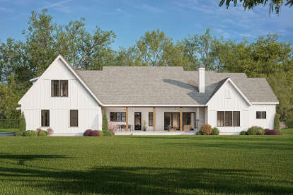 Modern Farmhouse House Plan #009-00434 Elevation Photo