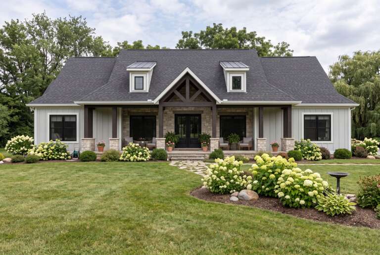 House Plan House Plan #32574 Front Elevation 