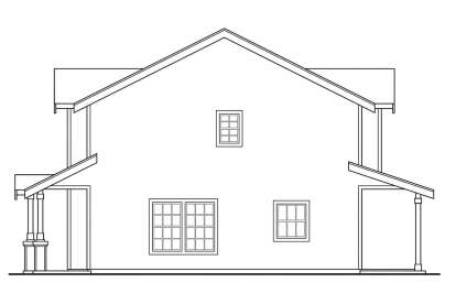 Craftsman House Plan #035-01121 Elevation Photo