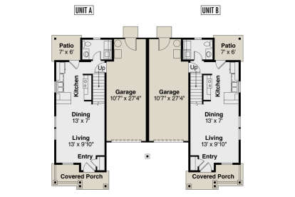 Main Floor  for House Plan #035-01121