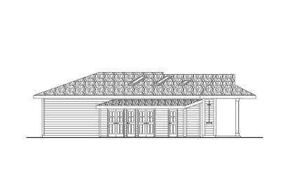 Traditional House Plan #035-01123 Elevation Photo