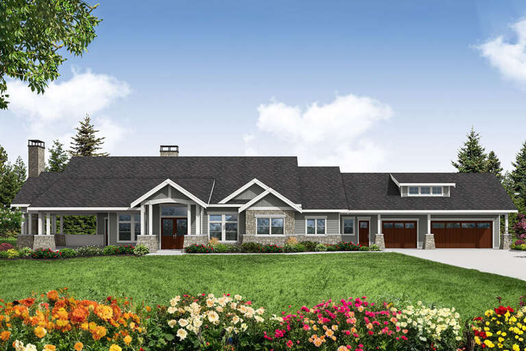House Plan House Plan #32580 Front Elevation 
