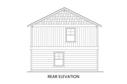 Modern Farmhouse House Plan #5387-00006 Elevation Photo