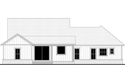 Modern Farmhouse House Plan #041-00383 Elevation Photo