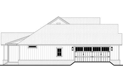 Modern Farmhouse House Plan #041-00383 Elevation Photo