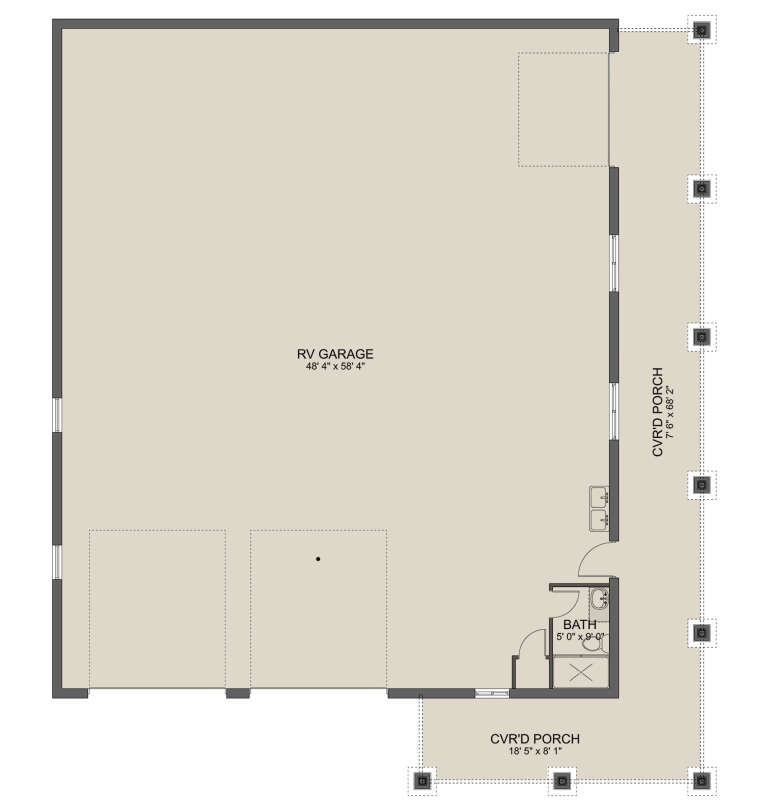 House Plan House Plan #32584 Drawing 1