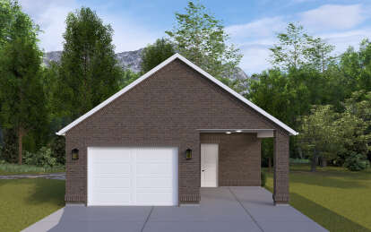 Traditional House Plan #2802-00354 Elevation Photo