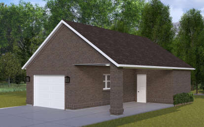 Traditional House Plan #2802-00354 Elevation Photo