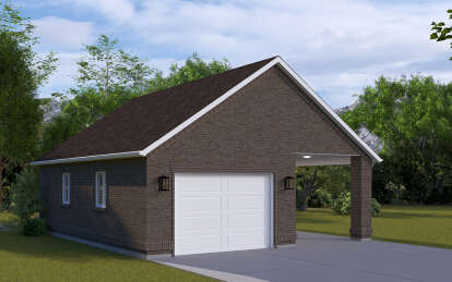 Traditional House Plan #2802-00354 Elevation Photo