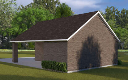 Traditional House Plan #2802-00354 Elevation Photo