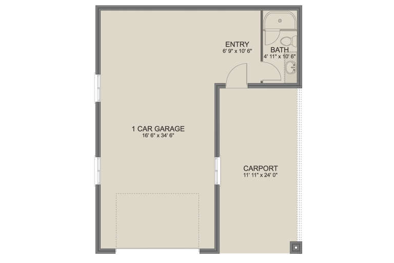 House Plan House Plan #32585 Drawing 1