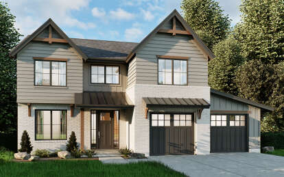 Traditional House Plan #8244-00007 Elevation Photo