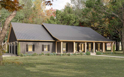 Barn House Plan #1776-00151 Elevation Photo