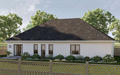 Modern Farmhouse House Plan #963-01116 Elevation Photo