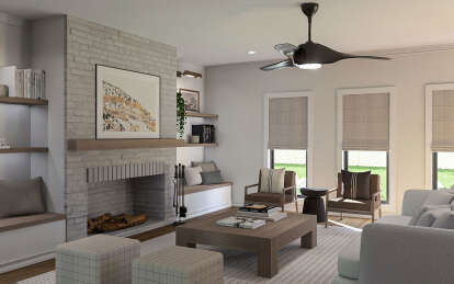 Modern Farmhouse House Plan #963-01116 Additional Photo