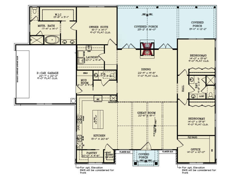 House Plan House Plan #32591 Drawing 1