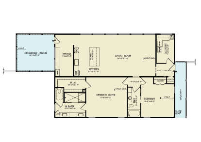 Main Floor  for House Plan #699-00403