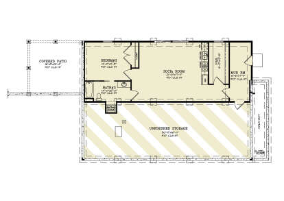 Basement for House Plan #699-00403