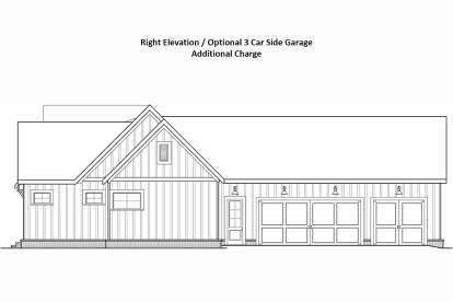 Modern Farmhouse House Plan #009-00436 Elevation Photo