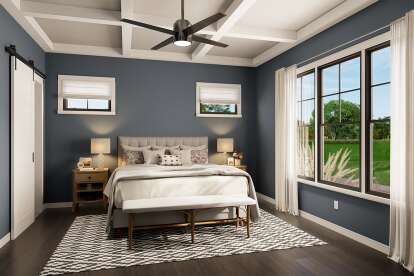 Modern Farmhouse House Plan #009-00436 Additional Photo