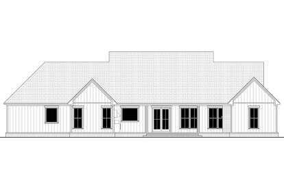 Modern Farmhouse House Plan #041-00384 Elevation Photo
