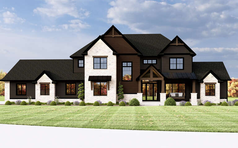 House Plan House Plan #32599 Front Elevation 