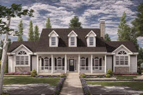 Southern House Plan #033-00088 Elevation Photo