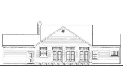 Southern House Plan #033-00088 Elevation Photo