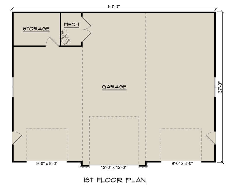 House Plan House Plan #32600 Drawing 1