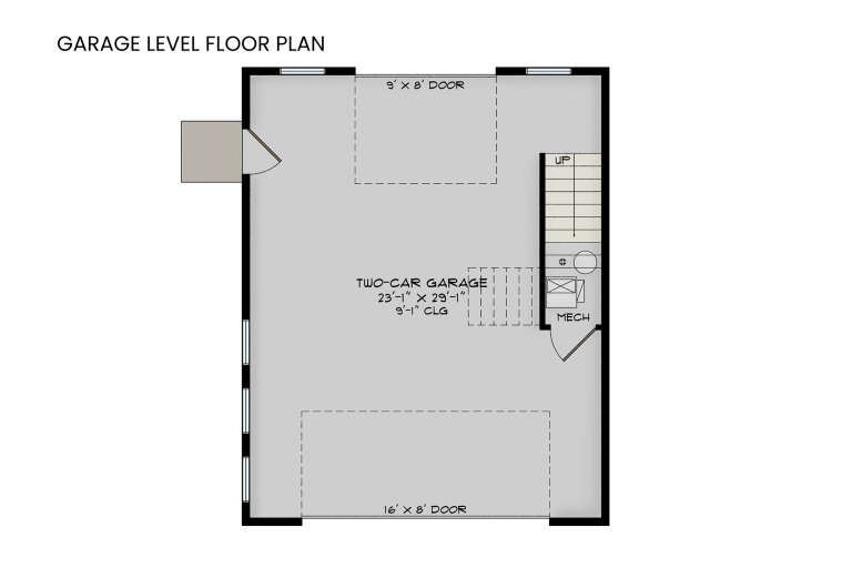 House Plan House Plan #32601 Drawing 1