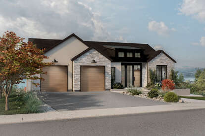 Modern House Plan #8937-00107 Elevation Photo