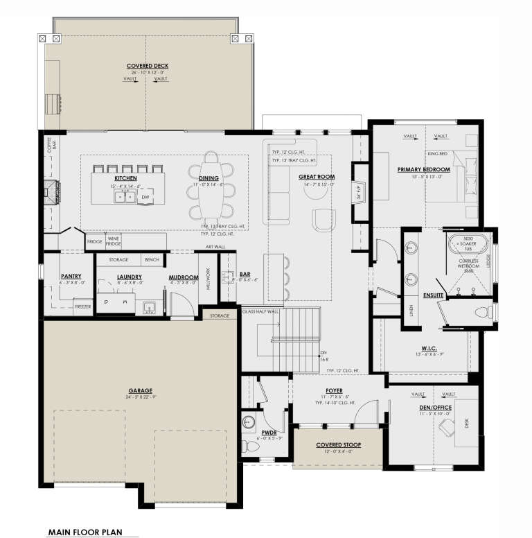 House Plan House Plan #32602 Drawing 1