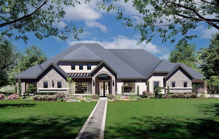 House Plan House Plan #32604 Front Elevation 