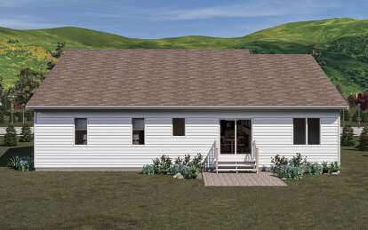 Country House Plan #963-01118 Elevation Photo