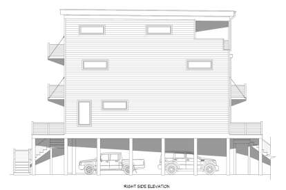 Modern House Plan #940-01249 Elevation Photo